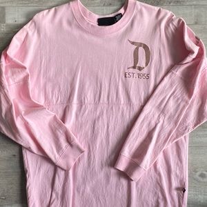 Custom Millennial Pink + Rose Gold Disneyland Jersey